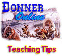 Donner Online Teaching Tips