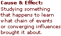 Cause & Effect